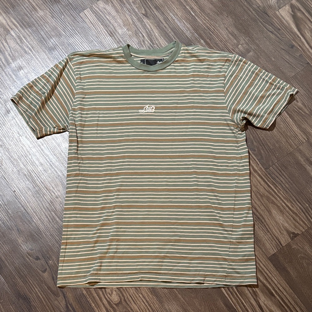 ... lost Enterpirses striped tee
